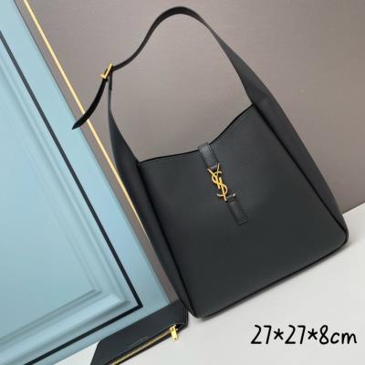 wholesale quality ysl hobo rose black